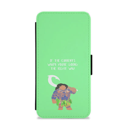 If The Current's Warm Flip / Wallet Phone Case