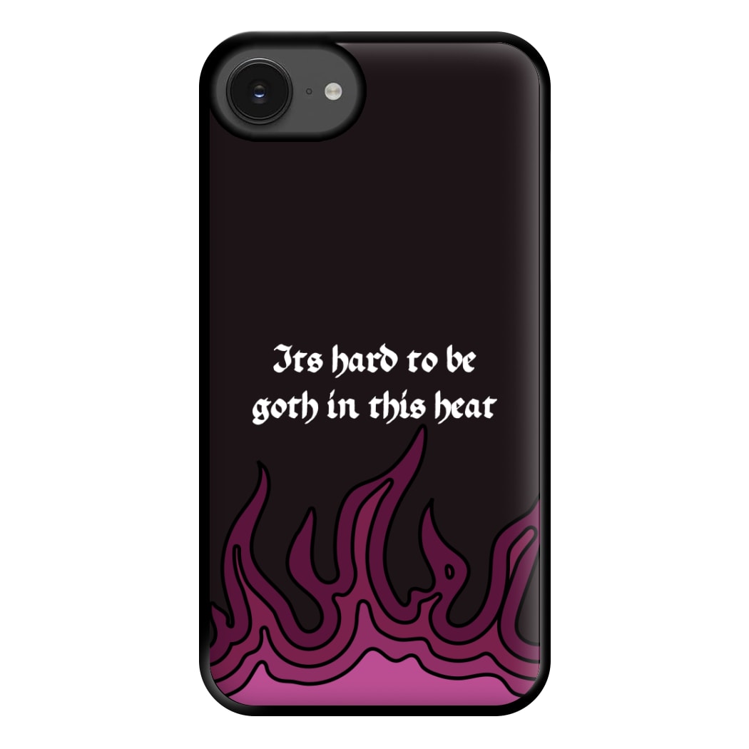 It's Hard To Be Goth In This Heat iPhone 16e Case