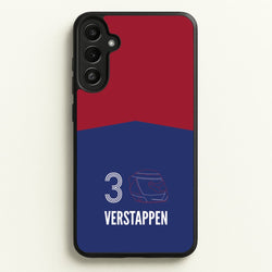 Verstappen Helmet 2026 Galaxy A34 Case