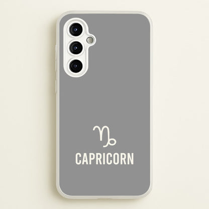 Capricorn Pastel Zodiac Galaxy A54 Case