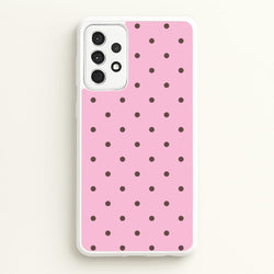 Strawberry Polka Dots Galaxy A52 / A52s Case