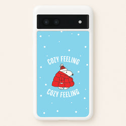 Cozy Feeling Cartoon Beagle Puffer Jacket Google Pixel 7a Case