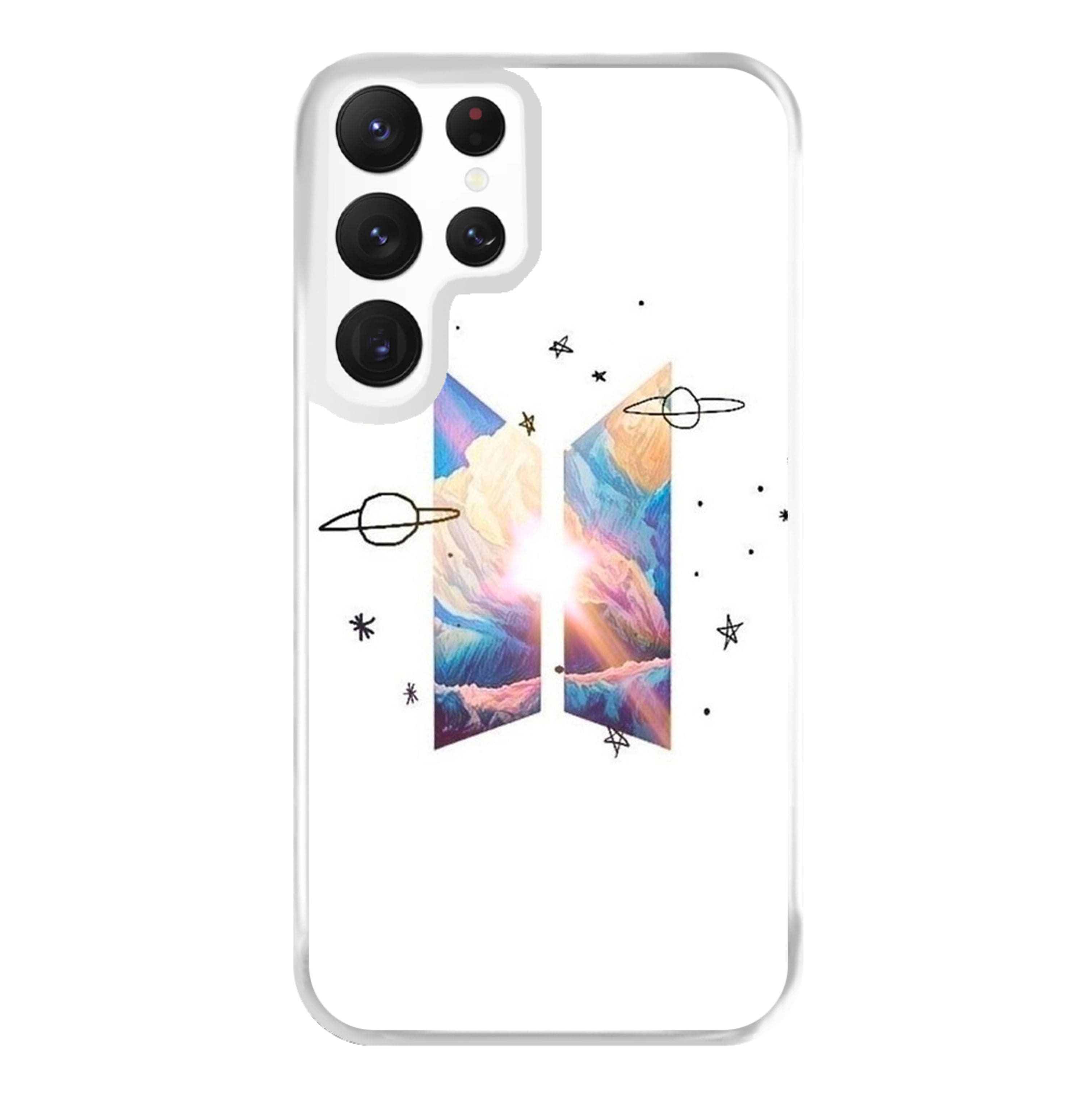 Space K-Pop Band Logo Phone Case