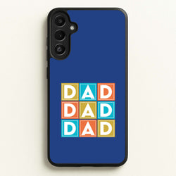 Dad Cubes Galaxy A34 Case