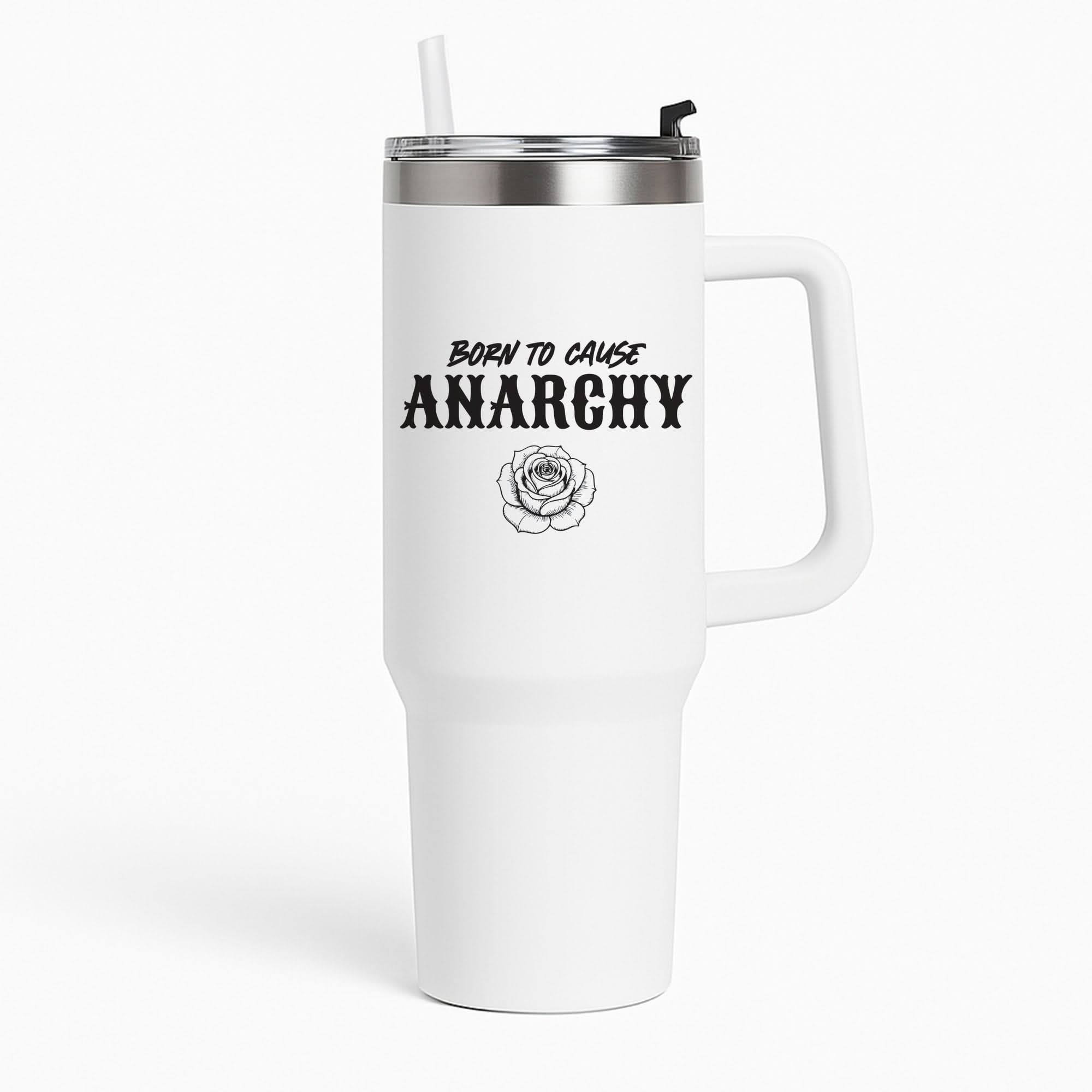 Born To Cause Anarchy Tumbler