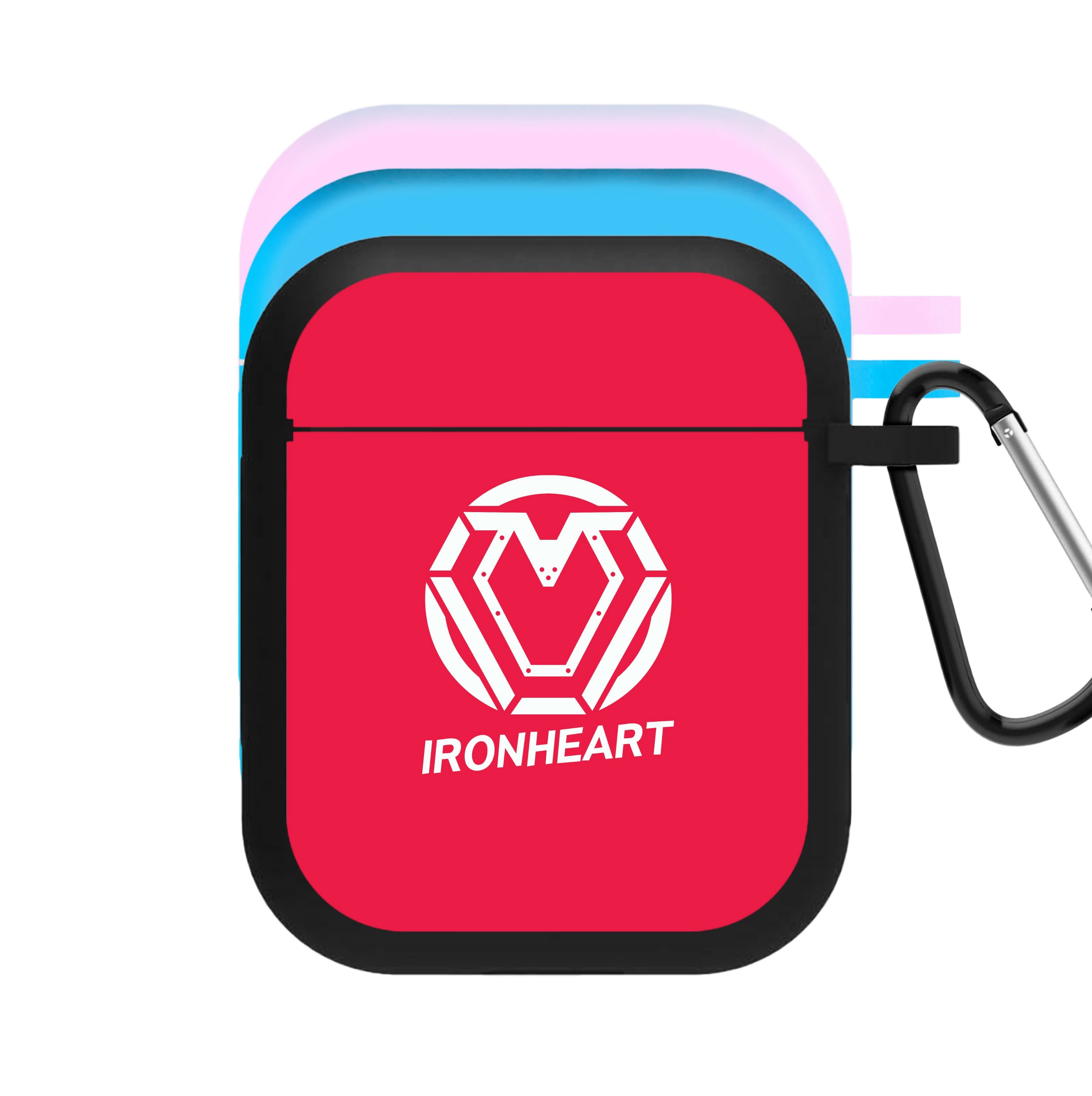 Metal Heart Symbol AirPods Case