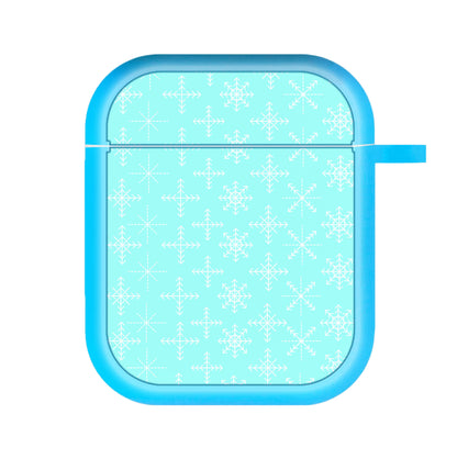 Snowflakes - Christmas Patterns AirPods Case