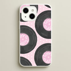 Thrifted Vinyl Polka Pattern iPhone 15 Case