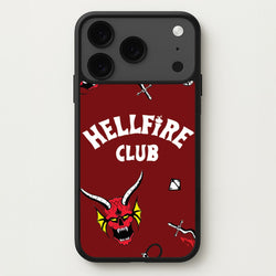 Hellfire Club Icons Collage Red iPhone 17 Pro Max Case