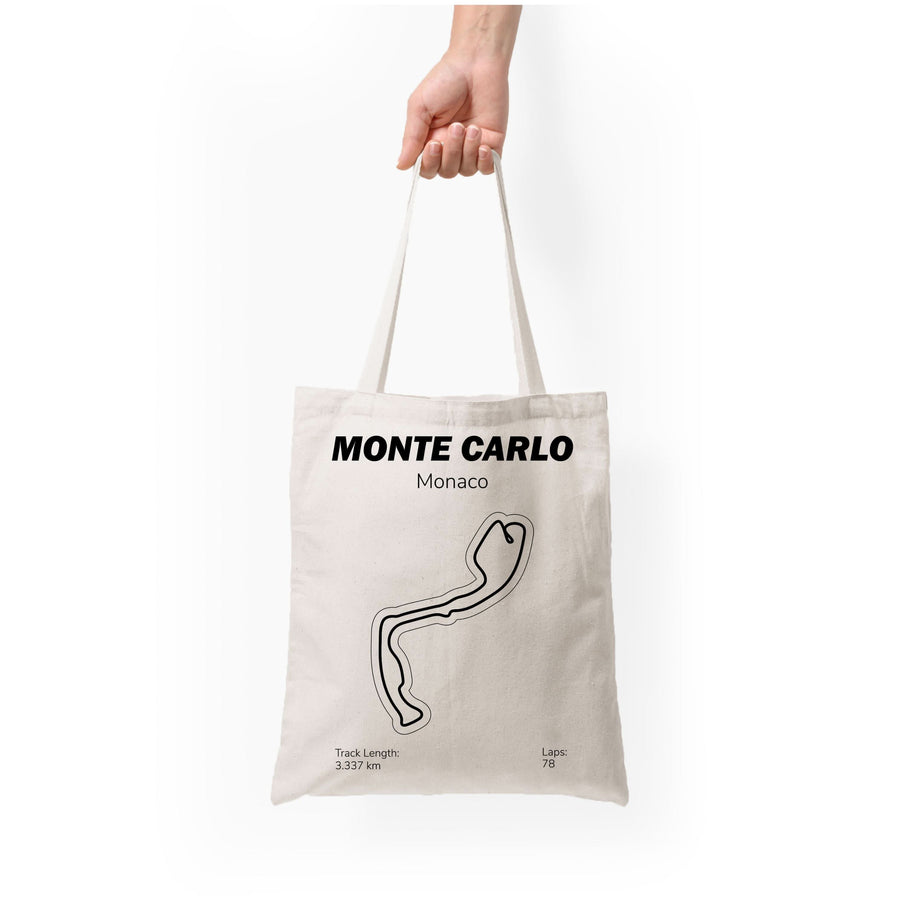 Monte Carlo Circuit Tote Bag