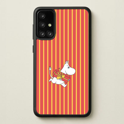 Red Present Moom Galaxy A71 Case