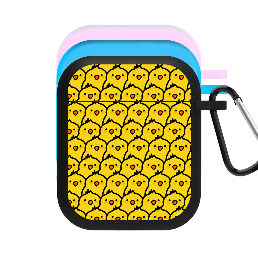 Chick Pattern AirPods Case