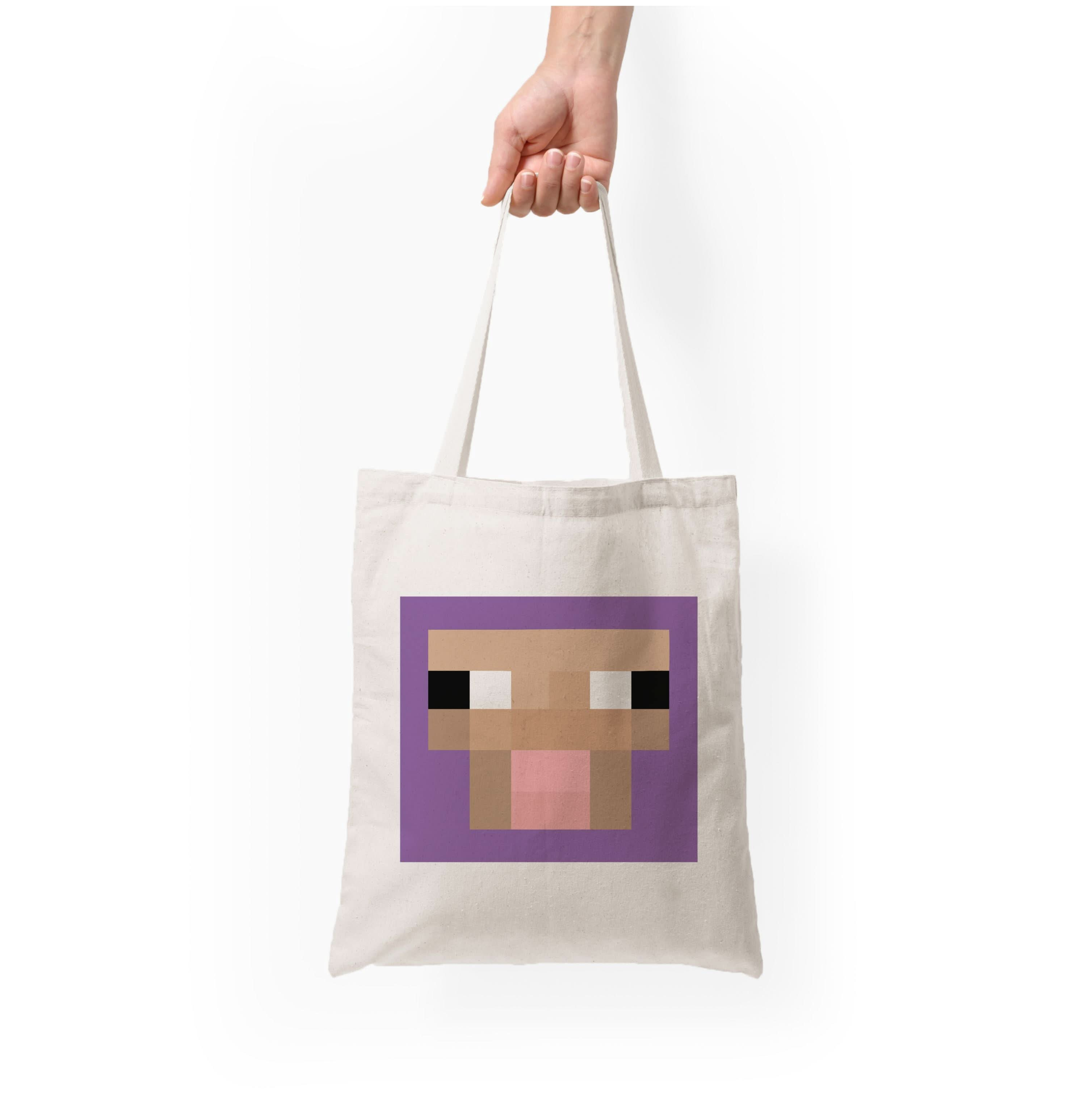 Purple Sheep Tote Bag