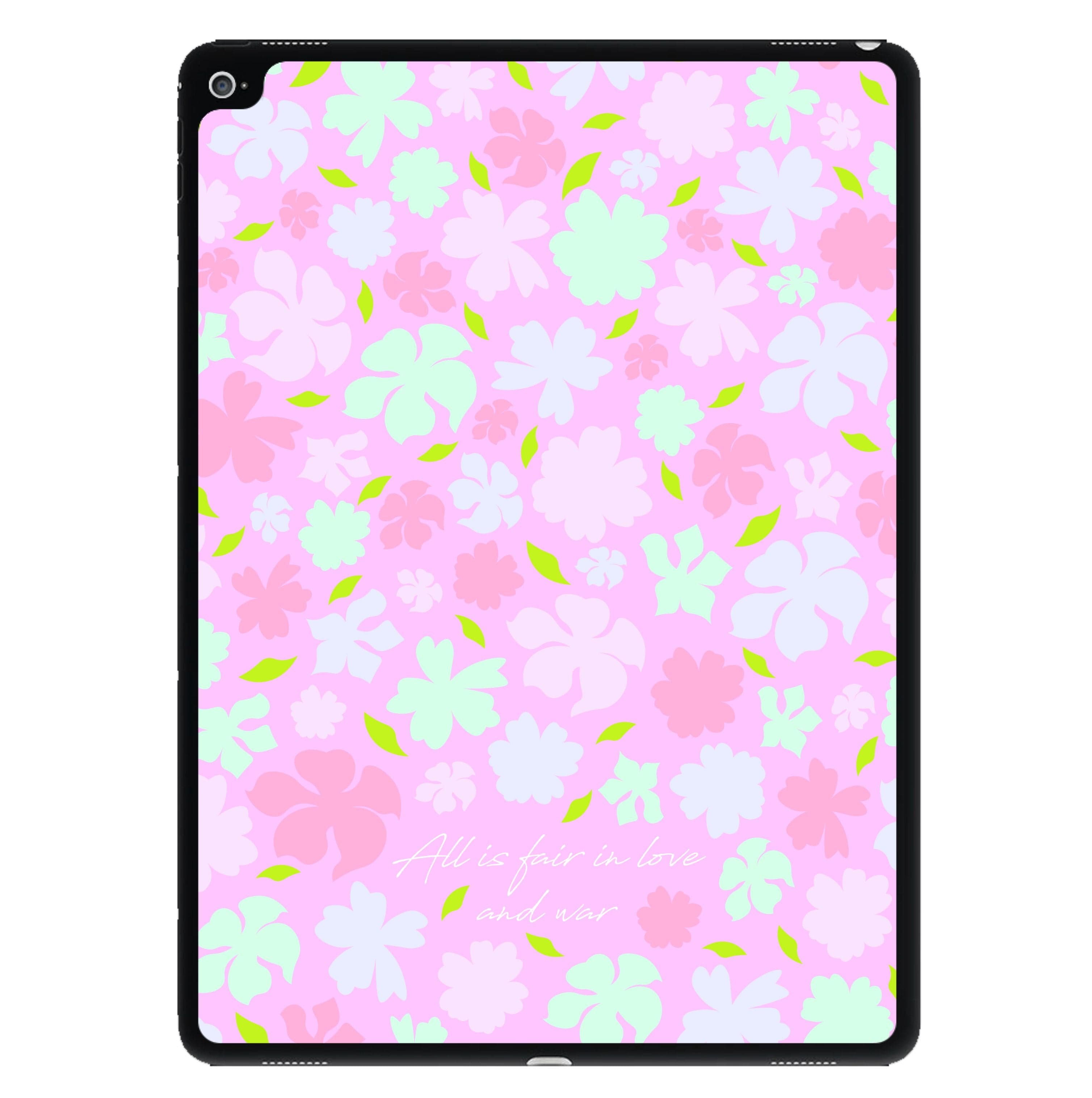 All Is Fair In Love And War iPad Case