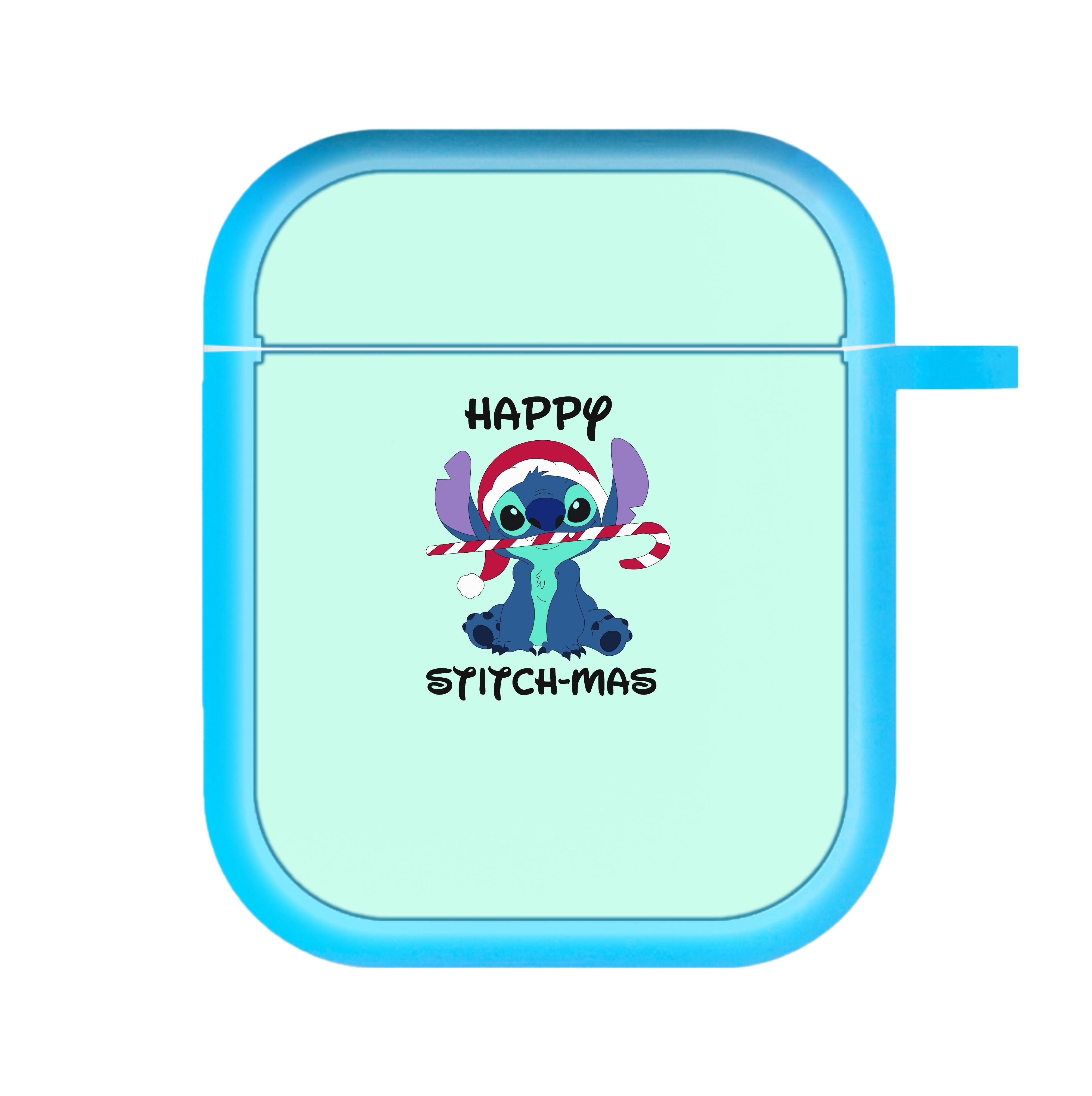 Happy Blue Alienmas - Christmas AirPods Case