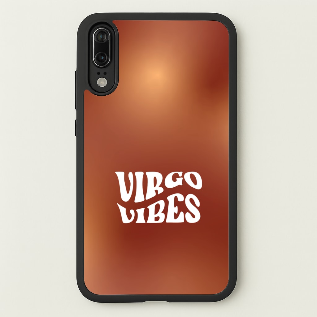 Virgo Vibes Gradient Zodiac Huawei P20 Case