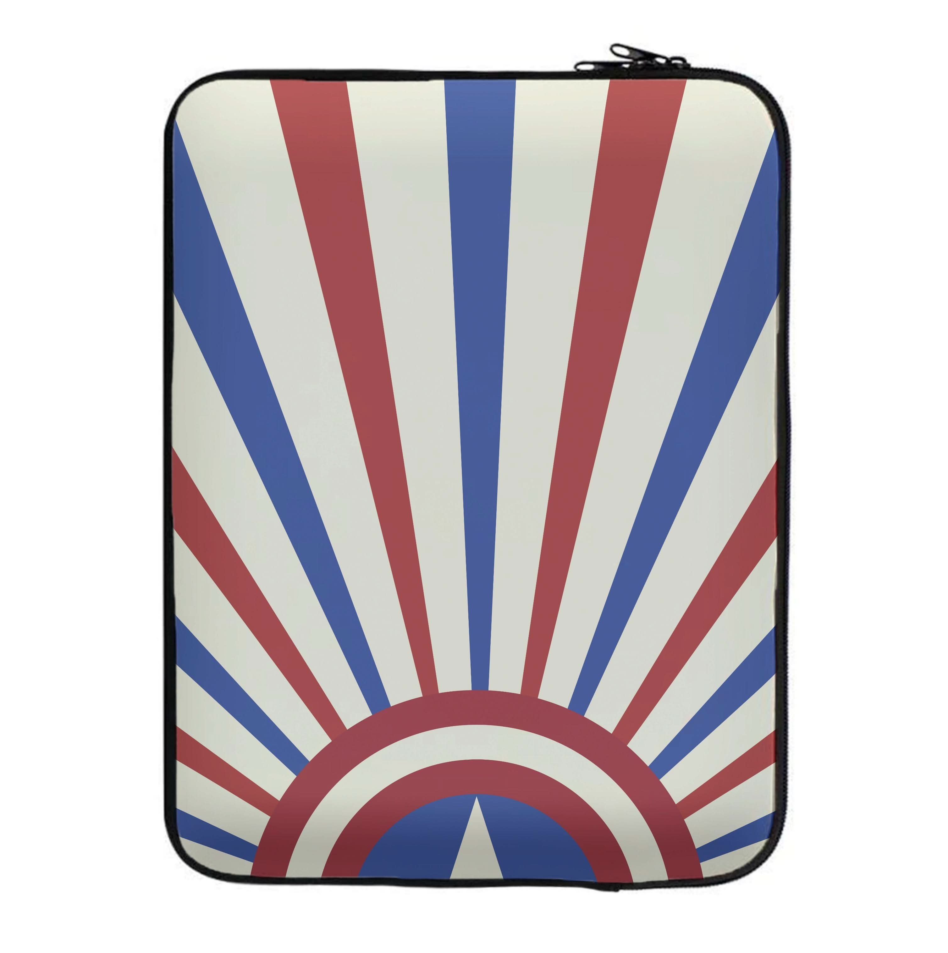 Shield And Stripes Laptop Sleeve