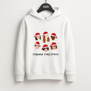 Strange Crew Christmas Kids Hoodie 1
