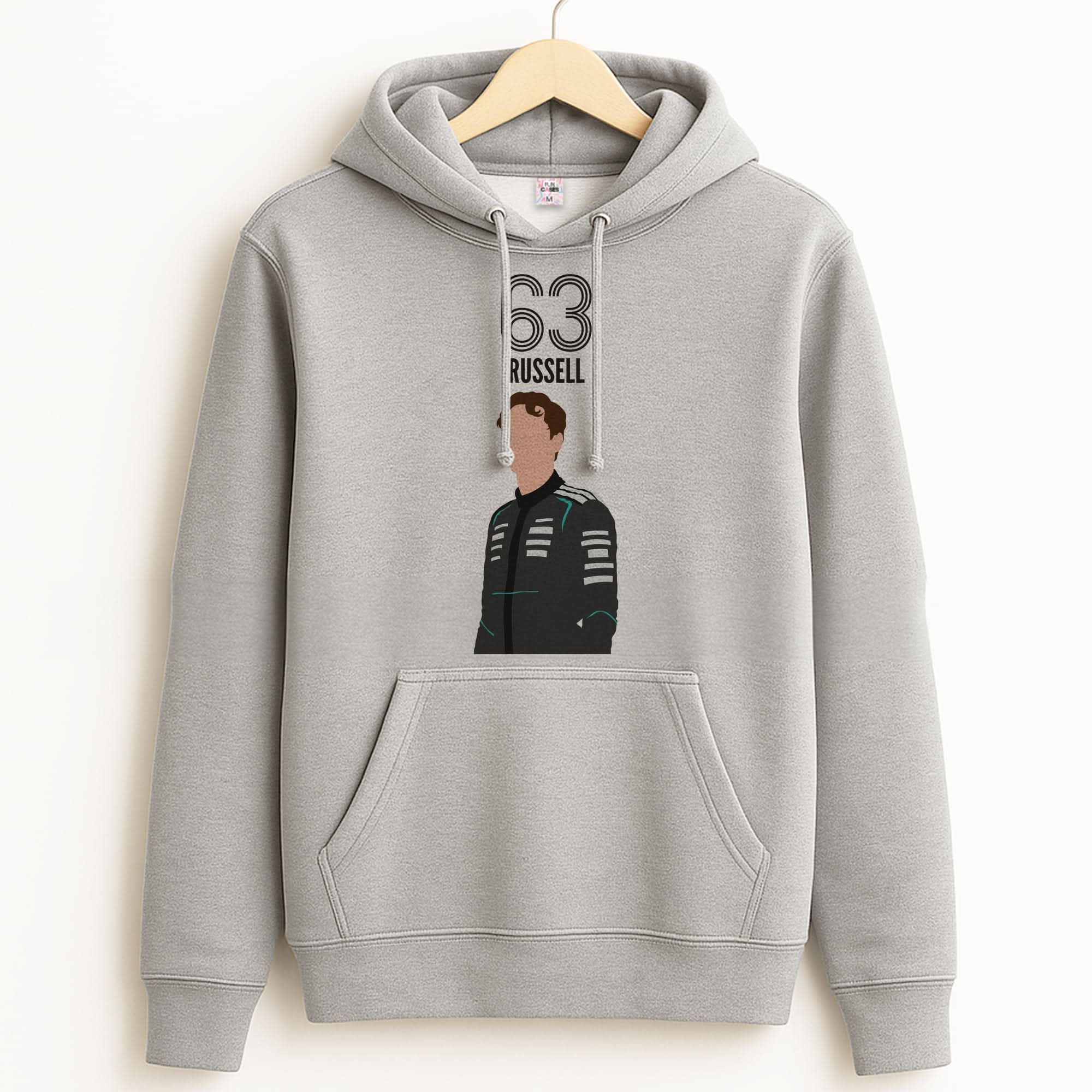 Russell 2026 Unisex Grey Hoodie