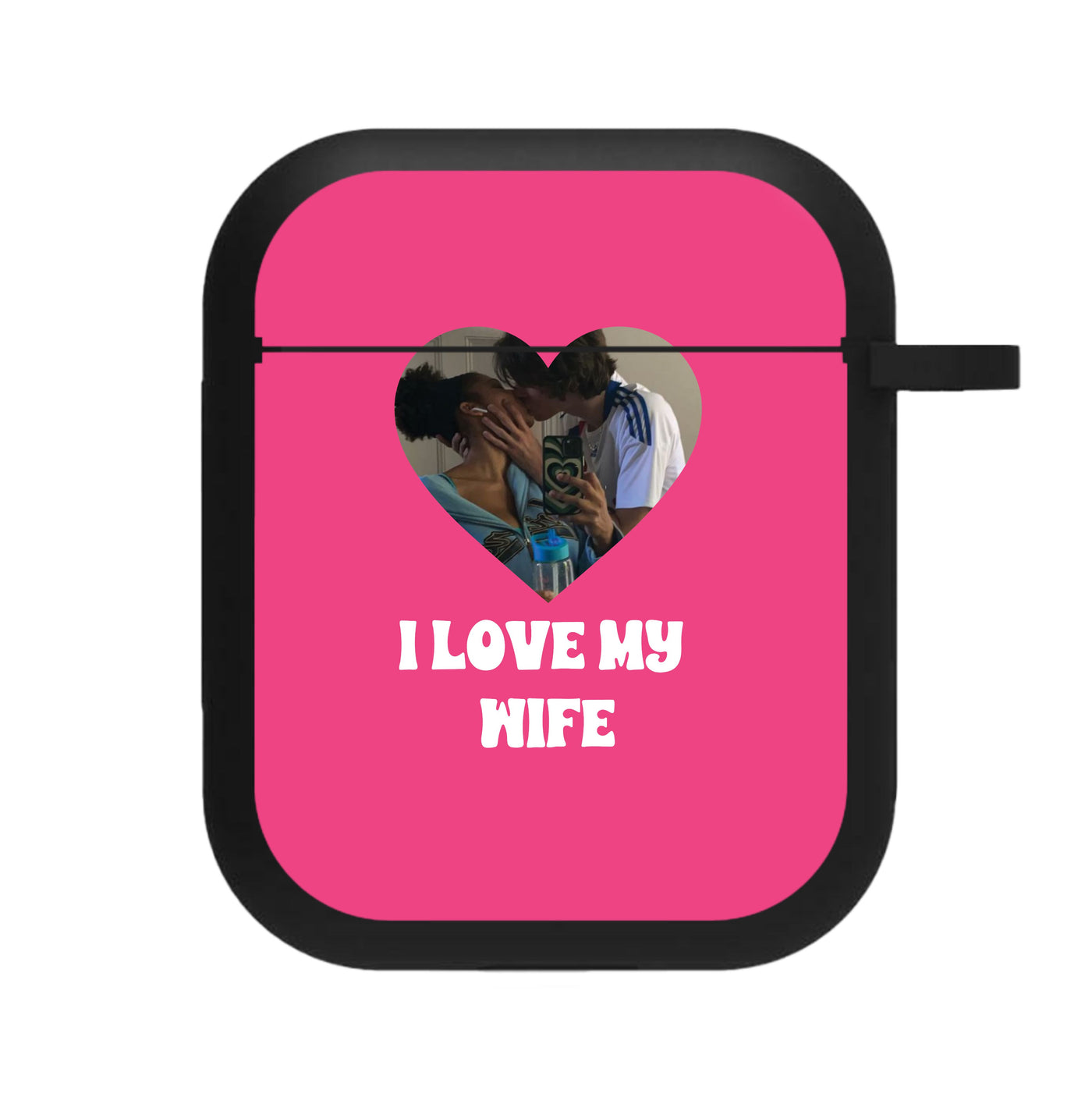 I Love My Wife - Personalised Couples AirPods Case