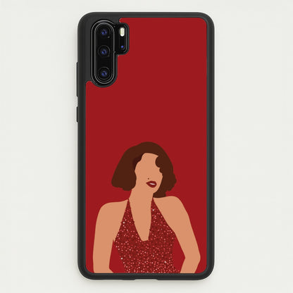 Red Sparkly Dress Huawei P30 Pro Case
