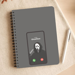 Caller ID Ghostface Notepad