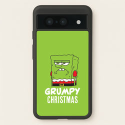 Grumpy Christmas Cartoon Sponge Google Pixel 8 Case