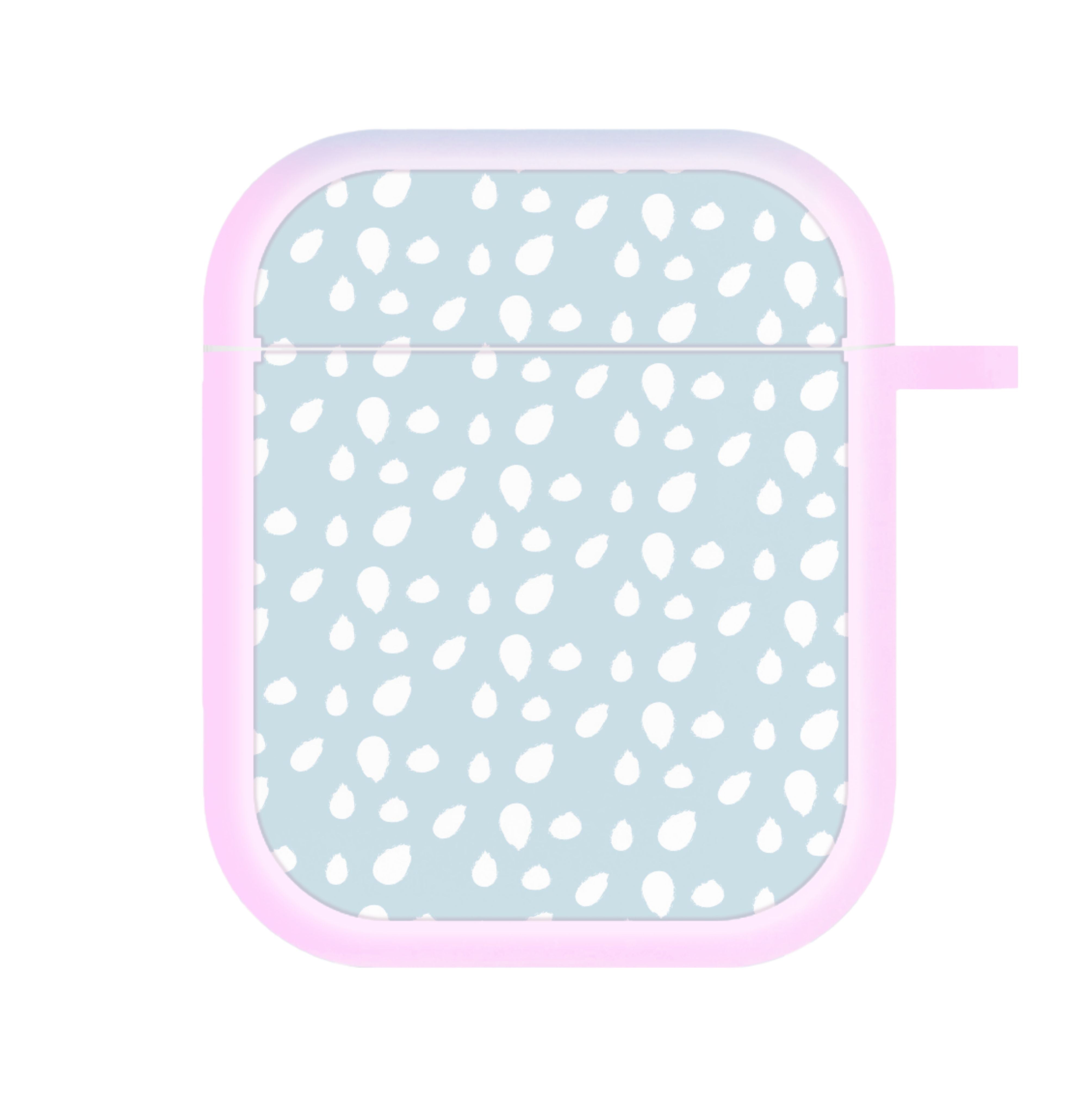 Pastel Blue Dots AirPods Case