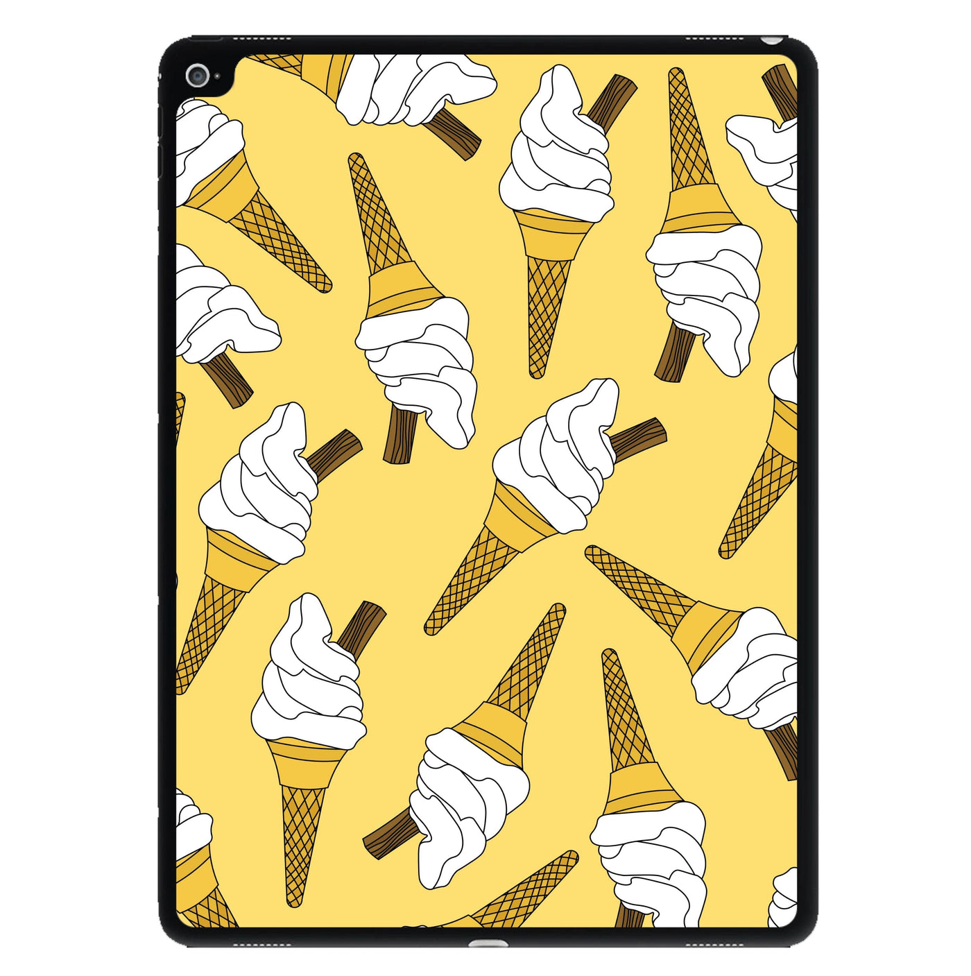 99s - Ice Cream Patterns iPad Case