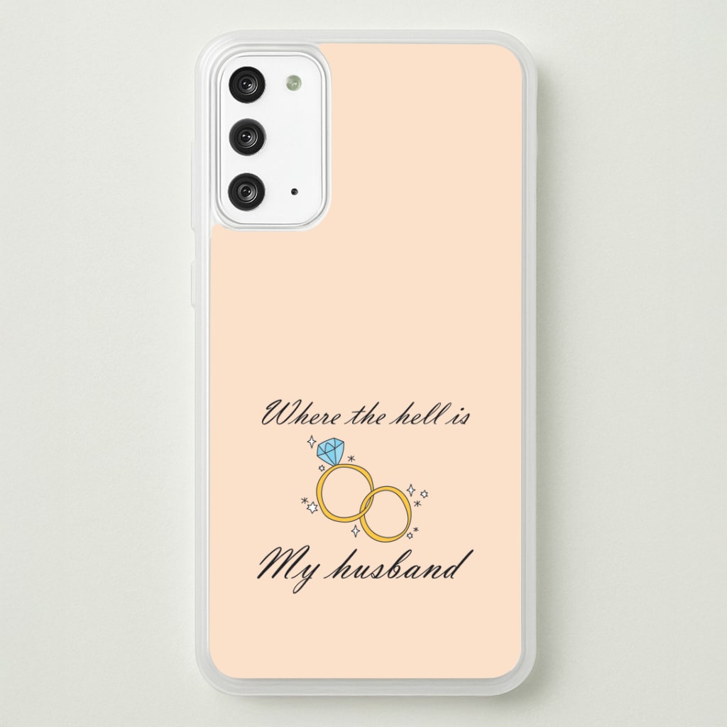 WTHIMH Cartoon Rings Galaxy Note 20 Case