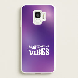 Sagittarius Vibes Gradient Zodiac Galaxy S9 Case