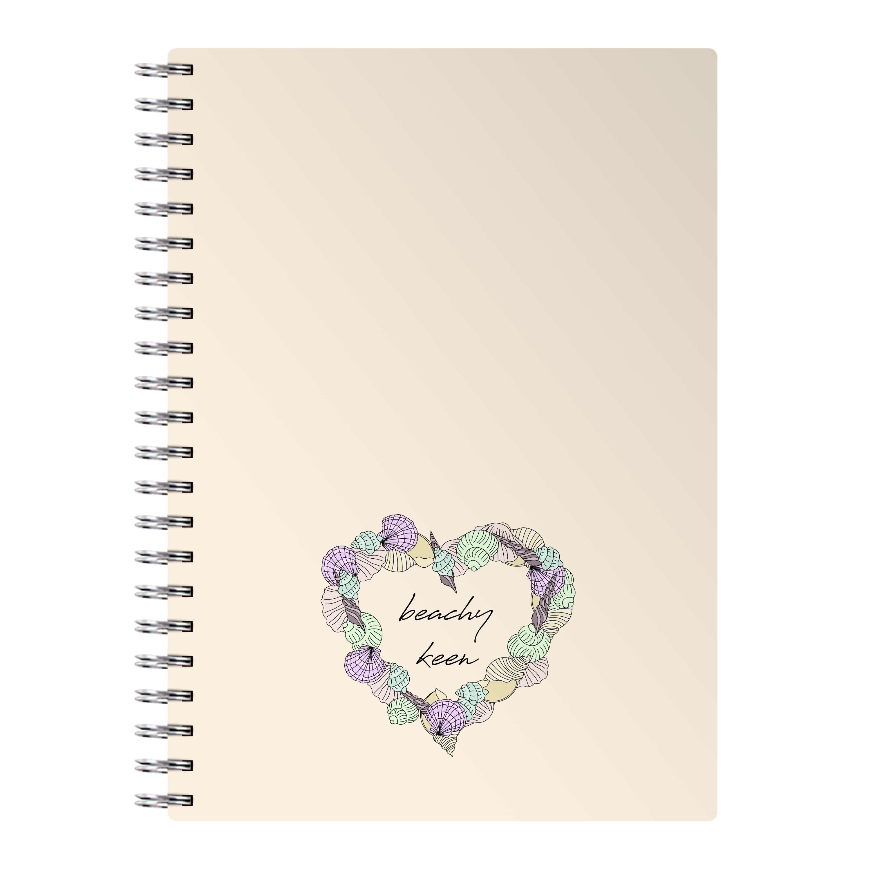 Beachy Keen - Seashells Notebook