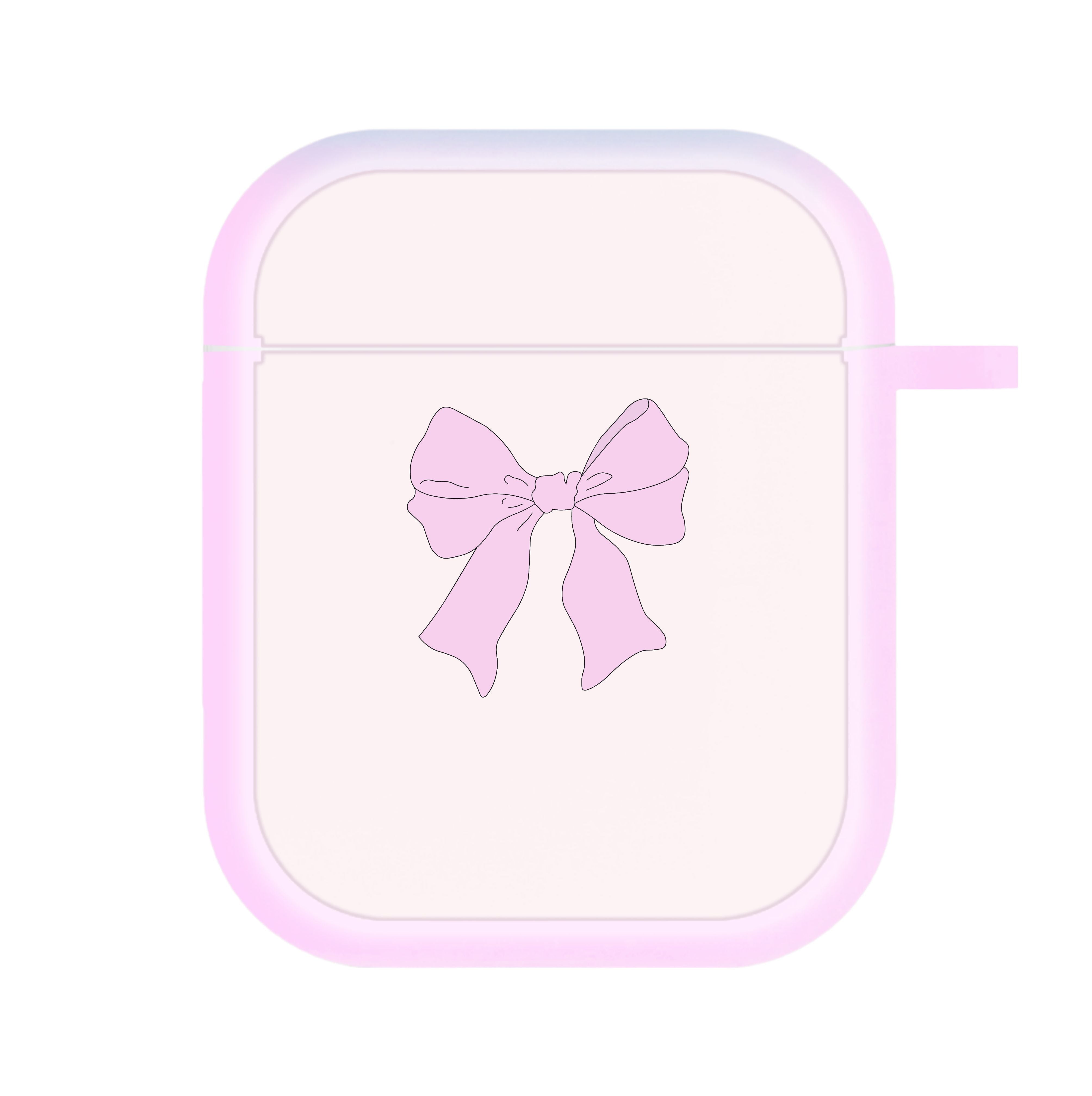 Bow - Clean Girl Aesthetic AirPods Case