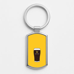 Dad-nness Silver Metal Keyring