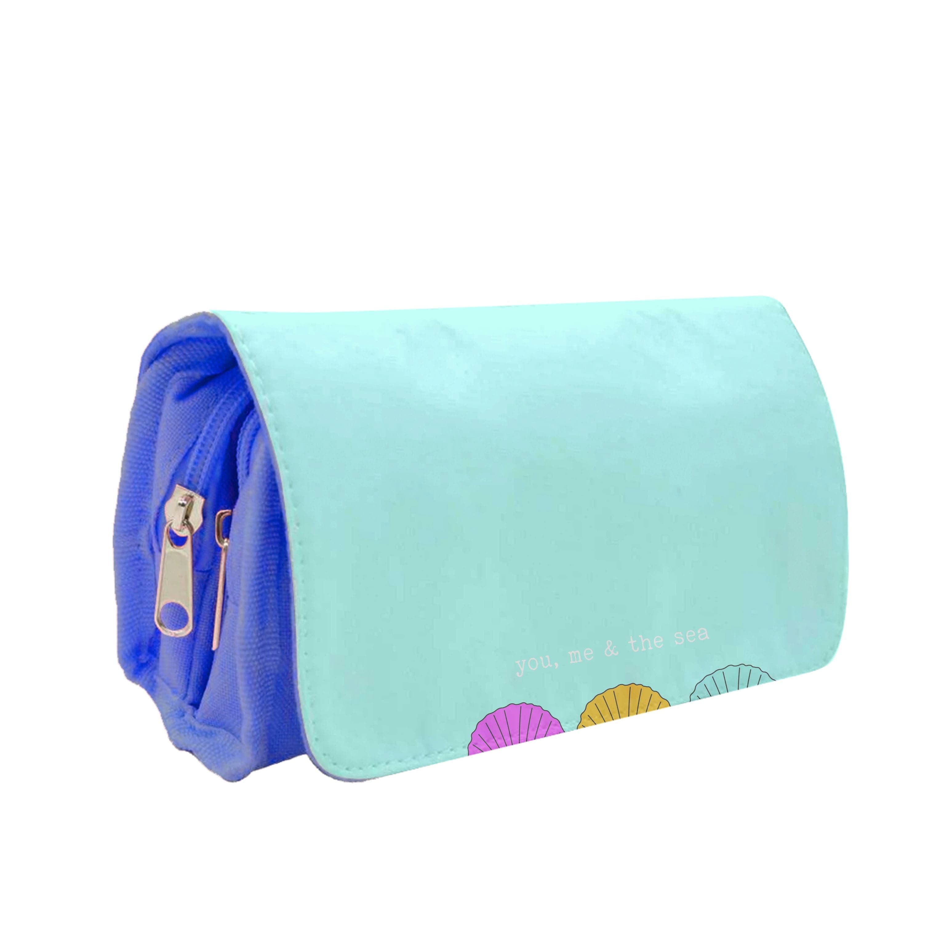 You, Me And The Sea - Seashells Pencil Case