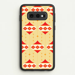 Abstract Christmas Baubles Pattern Galaxy S10e Case
