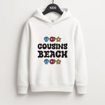 Cartoon Cousins Beach Kids Hoodie