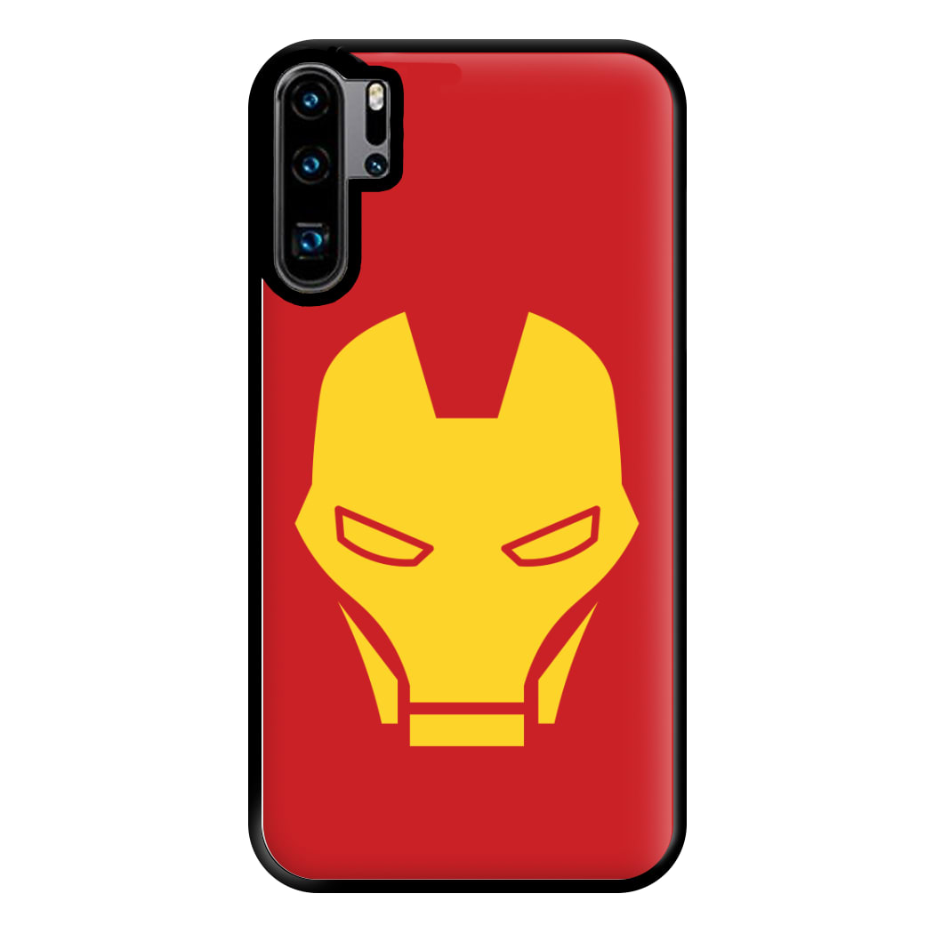 Red Robot Super Hero Face Huawei P30 Pro Case