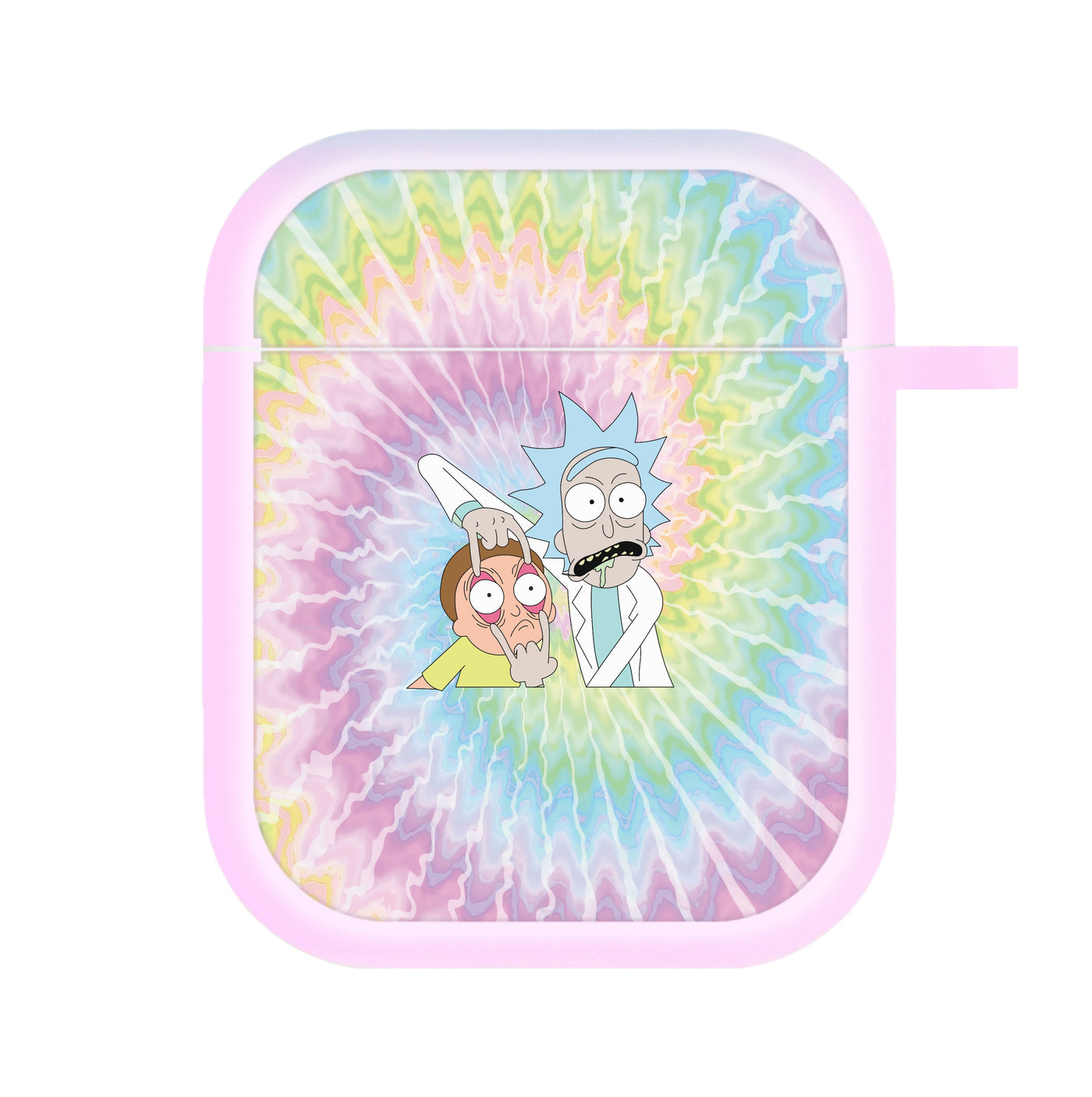Psychedelic - Rick And Morty AirPods Case