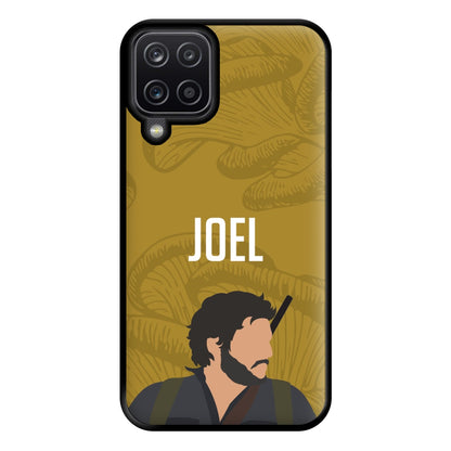 Joel Mushroom Pattern Galaxy A12 Case