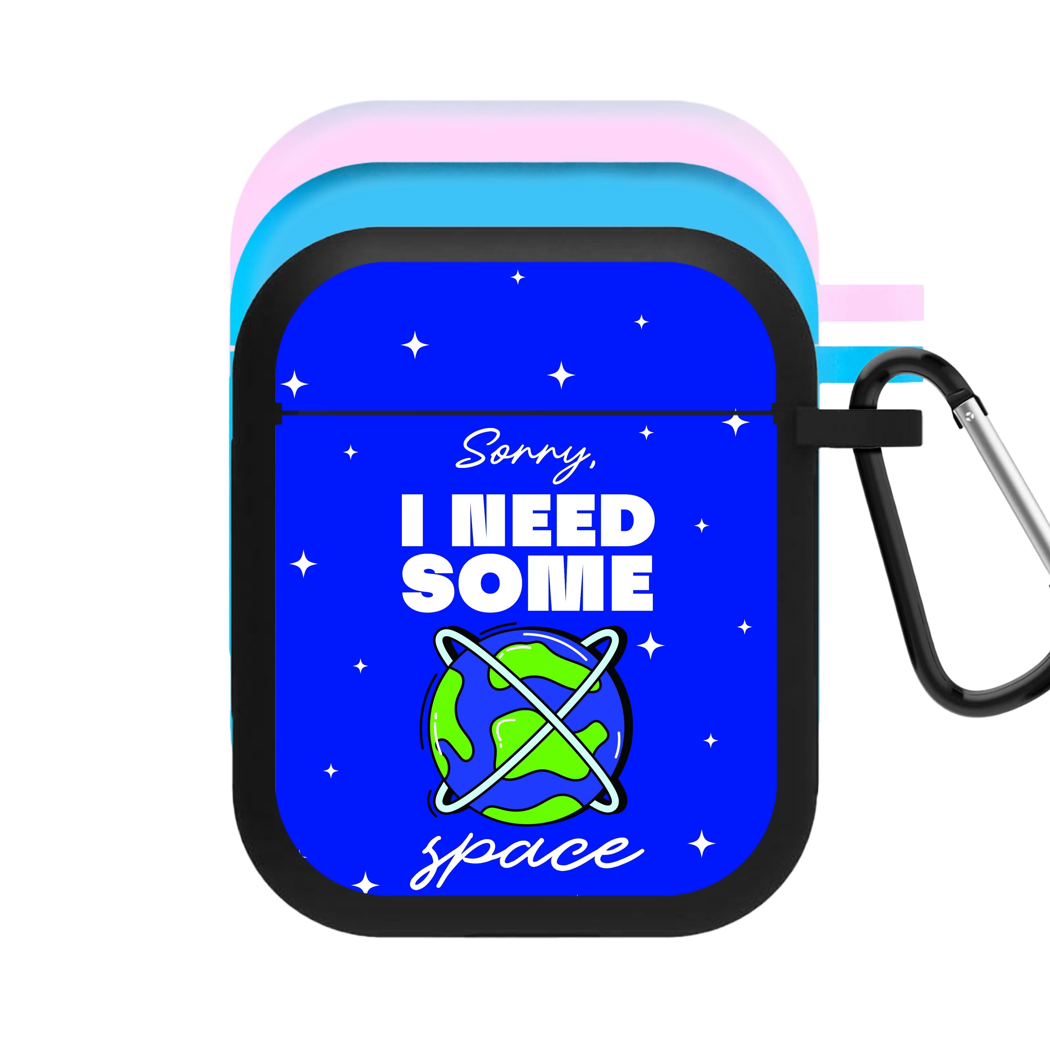 Cartoon I Need Some Space AirPods Case
