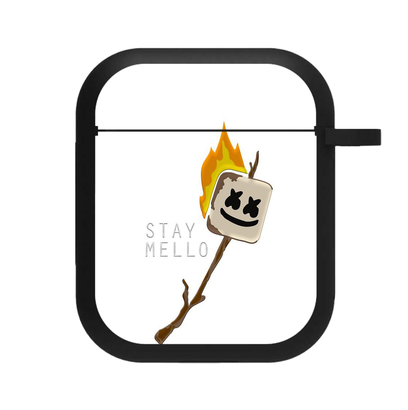 Stay Mello Marshmellow - Marshmello AirPods Case