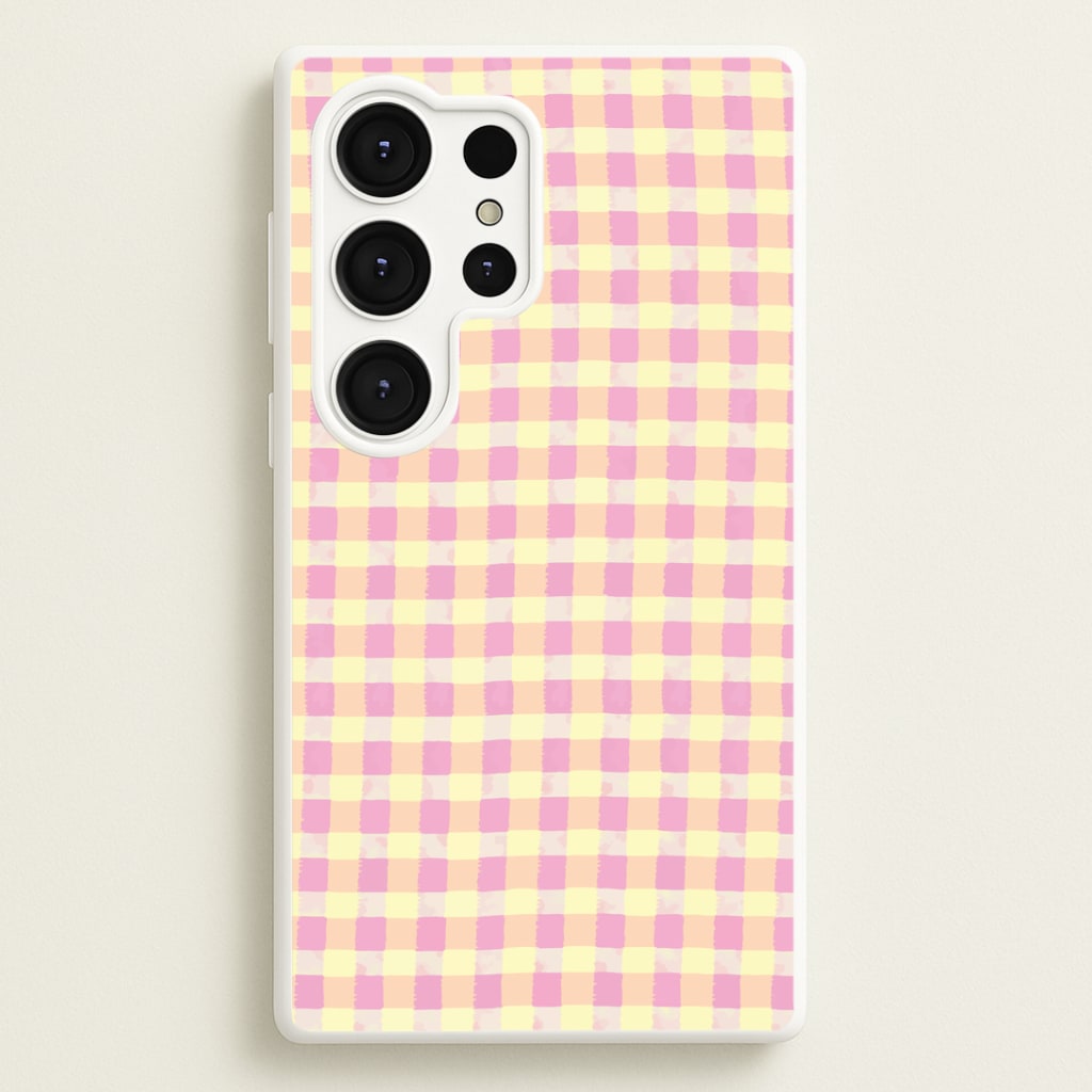 Fruit Punch Gingham Galaxy S25 Ultra Case