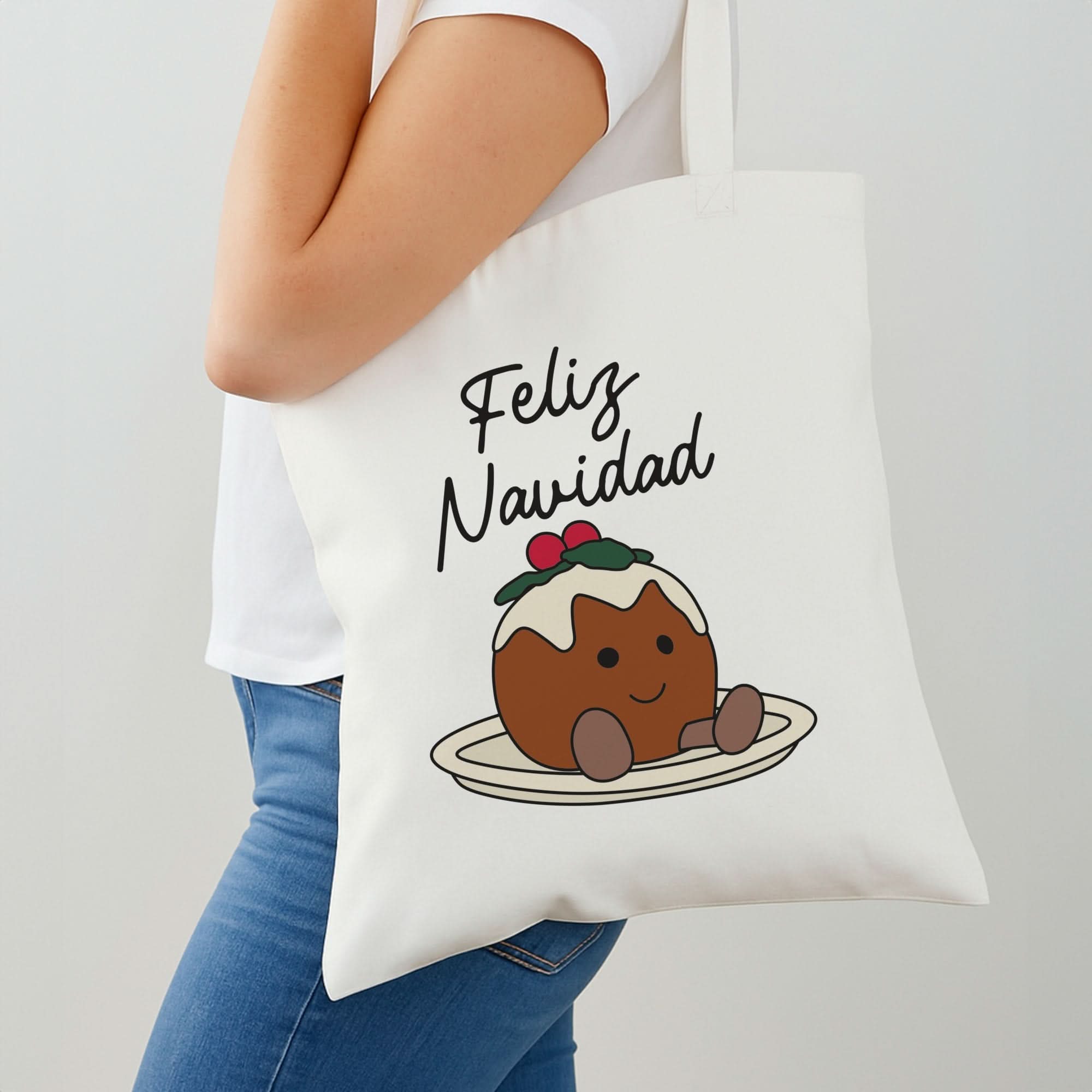 Christmas Pudding Plush Shoulder Bag