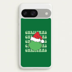 Green Creature Christmas Google Pixel 9 / 9 Pro Case