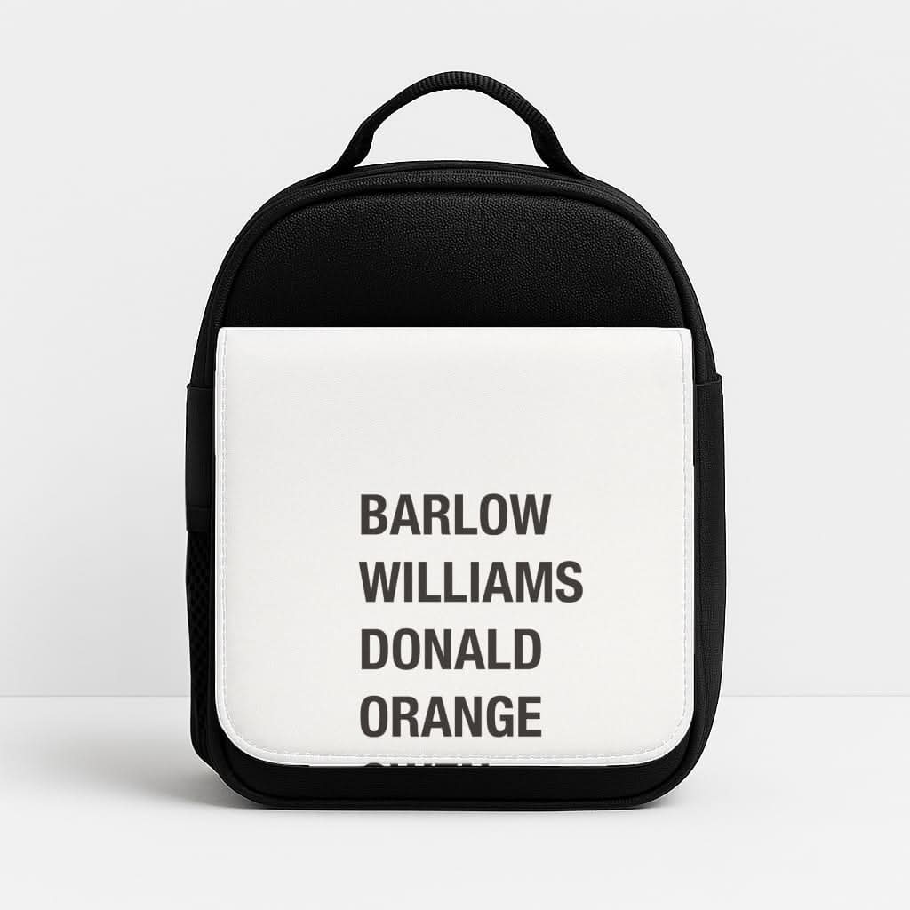 Take Band Members Names Lunchbox