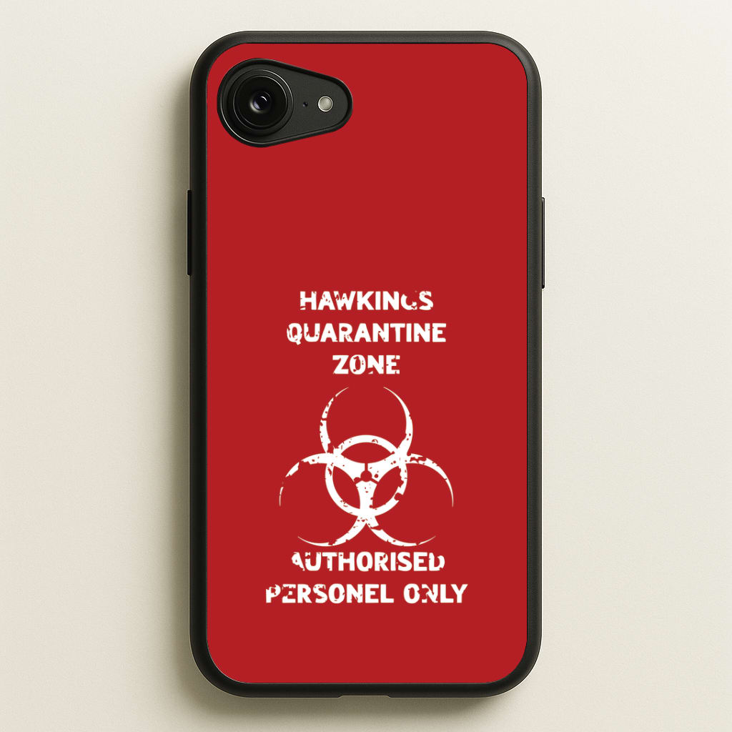 Hawkings Quarantine Zone iPhone 16e Case