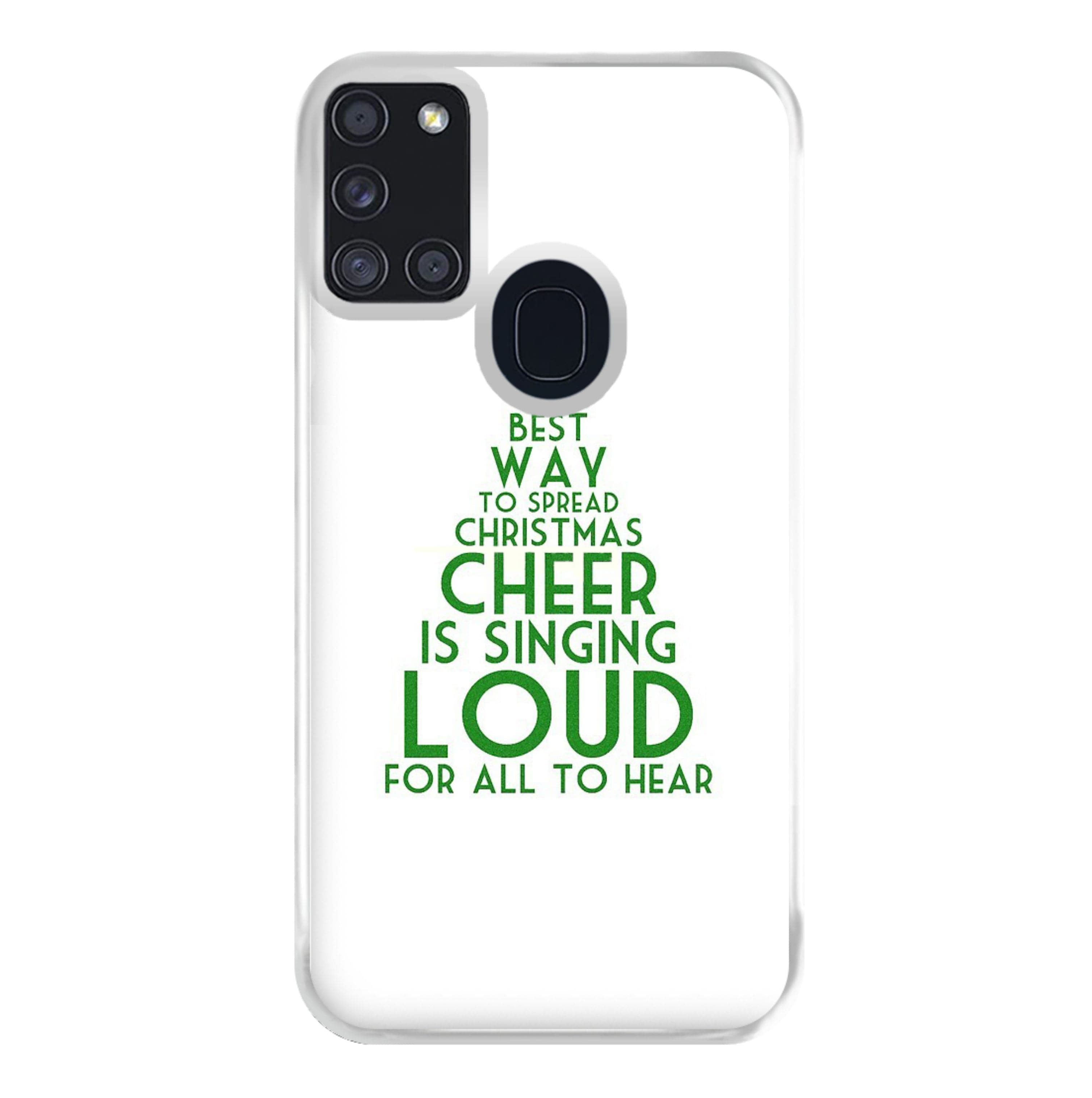 The Best Way To Spread Christmas Cheer - Elf Phone Case