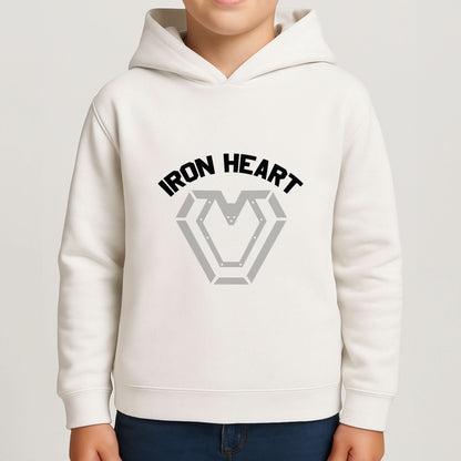Metal Hero Heart Boys Hoodie