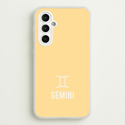 Gemini Pastel Zodiac Galaxy A14 Case